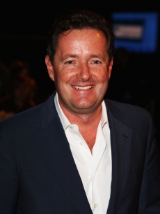 Piers Morgan arrives at the Brit Awards 2009 at Earls Court on February 18, 2009 in London, England