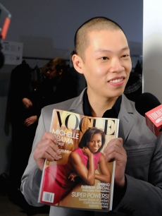 Designer Jason Wu attends his Fall 2009 at Exit Art on February 13, 2009 in New York City