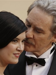 Kevin Kline and wife Phoebe Cates arrive for the 81st Academy Awards 