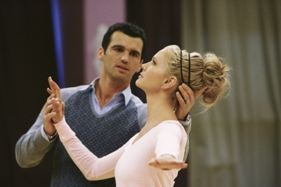DANCING WITH THE STARS 8 - Nancy O’Dell - Tony Dovolani rehearsal ABC 1