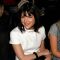 Selma Blair smiles at the Tommy Hilfiger show at New York Fashion Week Fall 2009