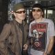 Bono and The Edge of U2 attend The Nelson Mandela Foundation’s ‘46664 Give One minute to Aids’ Concert at The Greenpoint Stadium on November 29, 2003 in Cape Town