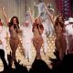 British girl group Girls Aloud perform at the Brit Awards, Feb. 2009