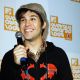 Pete Wentz from the band Fall Out Boy answers questions during the announcement of the nominations for the Vodaphone MTV Australia Awards 2009 at the MTV Gallery on February 19, 2009 in Sydney