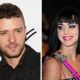 Justin Timberlake and Katy Perry