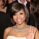 Taraji P. Henson arrives on the red carpet wearing an elegant, diamond-laden 19th century Fred Leighton necklace