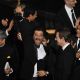 Anil Kapoor celebrates ‘Slumdog Millionaire’ winning the Best Picture award with producer Christian Colson and actor Madhur Mittal during the 81st Annual Academy Awards held at Kodak Theatre on February 22, 2009 in Los Angeles, California