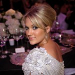 Carrie Underwood attends the 17th Annual Elton John AIDS Foundation Oscar party held at the Pacific Design Center on February 22, 2009 in West Hollywood, California