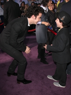Kevin Jonas and brother Frankie Jonas arrive at the Walt Disney Pictures’ ‘Jonas Brothers The 3D Concert Experience’