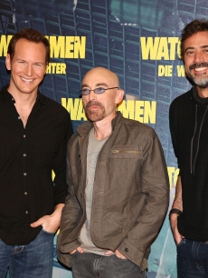 Patrick Wilson, Jackie Earle Haley and Jeffrey Dean Morgan attend the ‘Watchmen’ (‘Die Waechter’) photocall at hotel Bayerischer Hof on February 26, 2009 in Munich, Germany