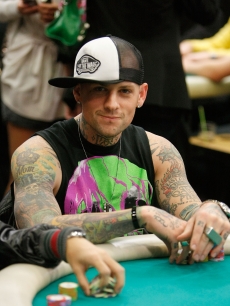 Benji Madden hits the tables at the 7th Annual World Poker Tour