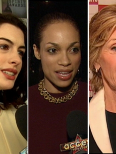 Anne Hathaway, Rosario Dawson and Jane Fonda