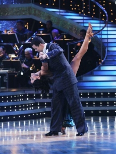 Lacey Schwimmer and Steve-O DWTS week one