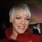 Pink poses as she attends the Stella McCartney Ready-to-Wear AW 2009 fashion show during Paris Fashion Week