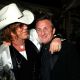 Mickey Rourke and Sean Penn attend the 2009 Vanity Fair Oscar party