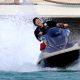 Chris Brown jet-skiing in Miami Beach