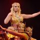 Britney Spears performs onstage during the opening night of ‘The Circus Starring Britney Spears’ tour at the New Orleans