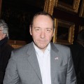 Kevin Spacey attends the launch party for the Victoria & Albert Museum’s new theatre and performance galleries, which were opened by Sir Peter Hall and Labour’s new Culture Minister Barbara Follett at the Victor