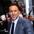 Nicolas Cage visits the ‘Late Show with David Letterman’ at the Ed Sullivan Theater on March 16, 2009 in New York City