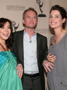Alyson Hannigan, Neil Patrick Harris and Cobie Smulders in January 2009