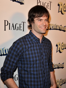 Bill Hader arrives on the red carpet of ‘Adventureland’ held at the Mann Chinese 6 Theater on March 16, 2009 in Hollywood, California