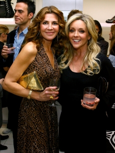 Natasha Richardson and Jane Krakowski attend the Michael Kors store opening at 101 Prince Street December 10, 2007 in New York City