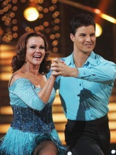 Belinda Carlisle and Jonathan Roberts say goodbye to the Dancing stage