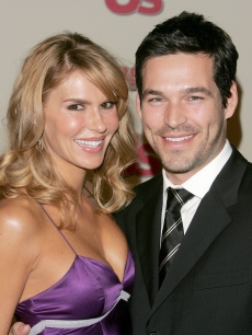 Eddie Cibrian and wife Brandi in 2006