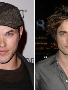 Kellan Lutz and Robert Pattinson of ‘Twilight’
