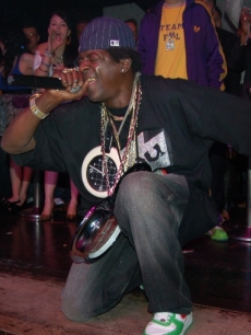 Flavor Flav celebrates his 50th birthday at Jet Nightclub at the Mirage in Las Vegas
