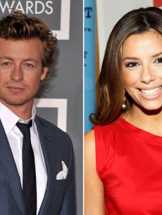 Simon Baker and Eva Longoria Parker