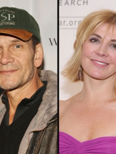 Patrick Swayze and the late Natasha Richardson