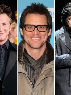 Sean Penn, Jim Carrey and Benicio del Toro