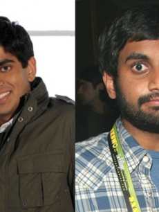 Anoop Desao and Aziz Ansari