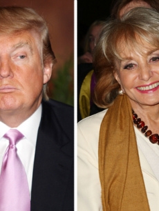 Donald Trump, Barbara Walters