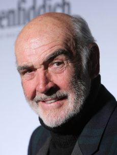 Sean Connery smiles at the ‘Dressed To Kilt’ charity fashion show in New York