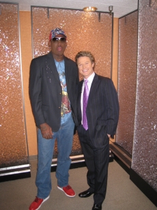 Dennis Rodman and Billy Bush