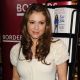 Alyssa Milano attends a book signing of ‘Safe at Home’ by Alyssa Milano at Borders Books on March 30, 2009 in New York City