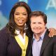 Oprah Winfrey and Michael J. Fox