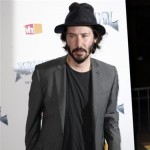 Keanu Reeves arrives at the premiere of ‘Anvil! The Story of Anvil’