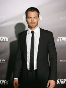 Captain Kirk himself, Chris Pine, strikes a pose at the ‘Star Trek’ world premiere in Sydney, Australia