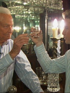 Bob Barker and Billy Bush Toast