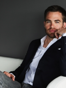 Chris Pine in Sydney, 2009