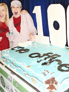 Angela Kinsey and Jenna Fischer celebrate 100th Episode of ‘The Office’ on April 14, 2009 in Malibu