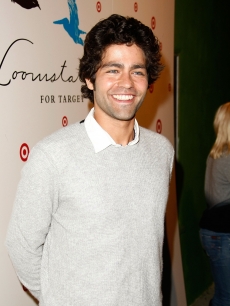 Adrian Grenier arrives at the launch of Loomstate For Target Collection