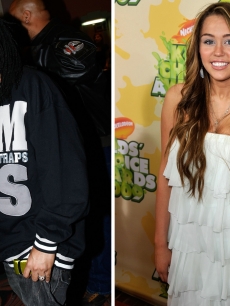 Lil Wayne and Miley Cyrus
