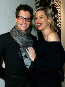 Ioan Gruffudd and Alice Evans attend the Dior and Vanity Fair launch of BRANDAID Foundation held at Environment on February 19, 2009 in West Hollywood, California
