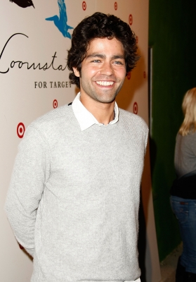 Adrian Grenier arrives at the launch of Loomstate For Target Collection