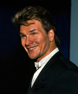 Patrick Swayze at Grammys 1990