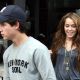 Nick Jonas and Miley Cyrus step out for lunch in West Hollywood on April 11, 2009